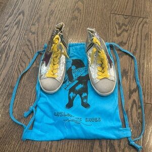 New Golden Goose kids sneakers size 27. Brand new never worn.
